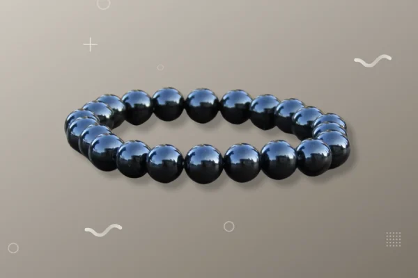 fekete onix karkötő